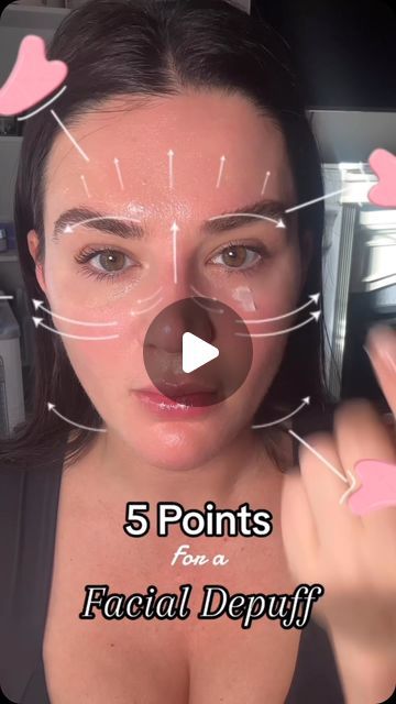 Sarah Fraggis on Instagram: "❤️Here are the essential gua sha points to help achieve a depuffed facial appearance: 

1. **Chin**: Gua sha can effectively target the chin area, where fluid accumulation often occurs.
 
2. **Under Eyes**: This area is particularly prone to puffiness. Gently gliding the gua sha tool can help alleviate swelling.

3. **Upper Eyes**: Similar to the under eyes, the upper eye region may also benefit from this technique, promoting a more refreshed look.

✅By gliding the gua sha tool along these areas, you can help release excess fluid, resulting in a more contoured and lifted appearance.

⭐️I encourage you to try this routine with your gua sha tool and share your before-and-after results for a visual comparison.

Everything I'm using and more information can be foun Chin Gua Sha, Gua Sha Technique Face, Gua Sha Before And After, Gua Sha Tools, Under Eyes, Face Massage, Eye Contour, Gua Sha, Massage