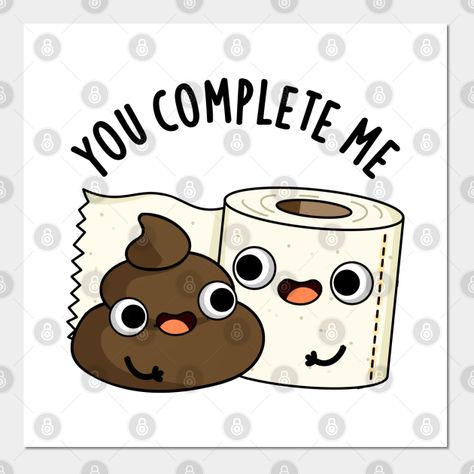 Cute Toilet Paper, Cute Toilet, Valentines Cookies, Button Ideas, You Complete Me, Valentine Cookies, Fitness Advice, Funny Messages, Cards For Friends