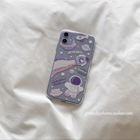 Purple Phone Case Diy, Purple Phone Case Ideas, Purple Iphone 11 Case Ideas, Iphone 11 Colors, Phone Case Diy Paint, Iphone Stickers, Purple Iphone, Retro Phone Case, Purple Iphone Case