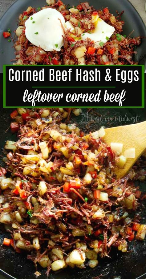 Crispy Corned Beef, Corned Beef And Potatoes, Corned Beef Leftovers, Potato Cabbage, Corned Beef Hash Recipe, Cooking Red Potatoes, Popular Breakfast Recipes, Homemade Corned Beef, Canned Corned Beef