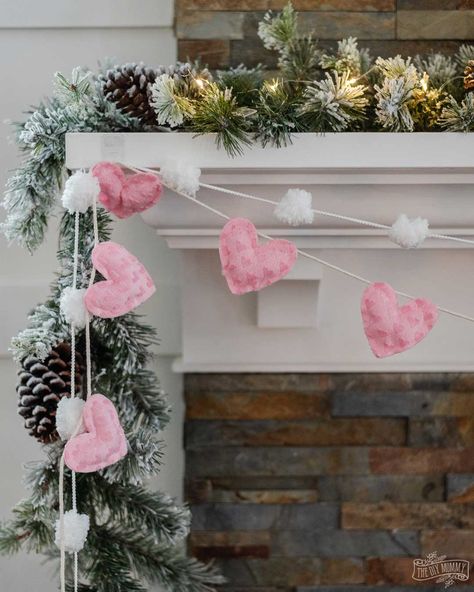 Fabric strip garland