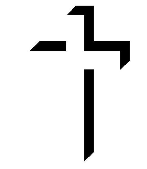 Cross Outline Design, Negative Cross Tattoo, Cross Outline, Cruz Tattoo, Small Cross Tattoo, Church Marketing, Stencil Outline, Wallpaper Bible, Cross Tattoos