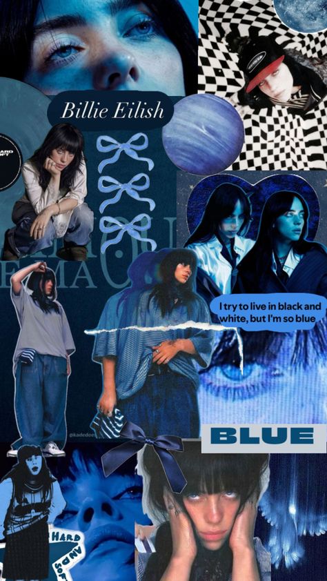 Billie Eilish Hit me hard and soft Blue wallpaper Collage Billie Collage Wallpaper, Hit Me Hard And Soft Billie Eilish Phone Wallpaper, Billie Wallpapers Aesthetic, Billie Eilish Christmas Wallpaper, Blue Billie Eilish Wallpaper, Billie Eilish Hit Me Hard And Soft Wallpaper, Billie Eilish Blue Wallpaper, Billie Eilish Collage Wallpaper, Billie Eilish Iphone Wallpaper