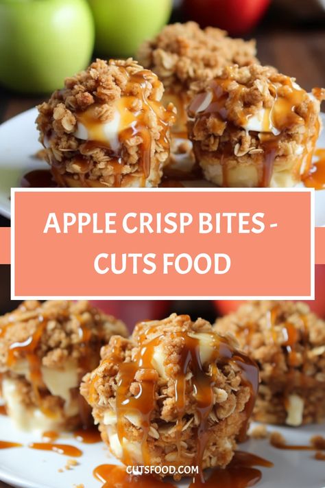 Apple Enthusiasts, prepare for a bite-sized adventure with our Apple Crisp Bites. These little wonders pack all the cozy goodness of apple crisp into Apple Crisp Bites, Recipe For Apple Crisp, Clean Eating Salads, Apple Crisp Recipes, Apple Filling, Salad Recipes For Dinner, Gourmet Cooking, Apple Pies Filling, Healthy Salad