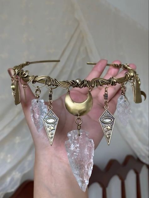 Crystal Jewelry, Diy Jewelry, Crystals, Diy Jewellery