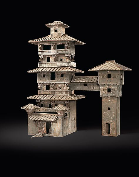 Model of a Multistory House | China | Eastern Han dynasty (25–220) | The Met Art Chinois, Asian Architecture, Art Articles, Han Dynasty, Age Of Empires, Chinese History, Chinese Architecture, Art Antique, Ancient China