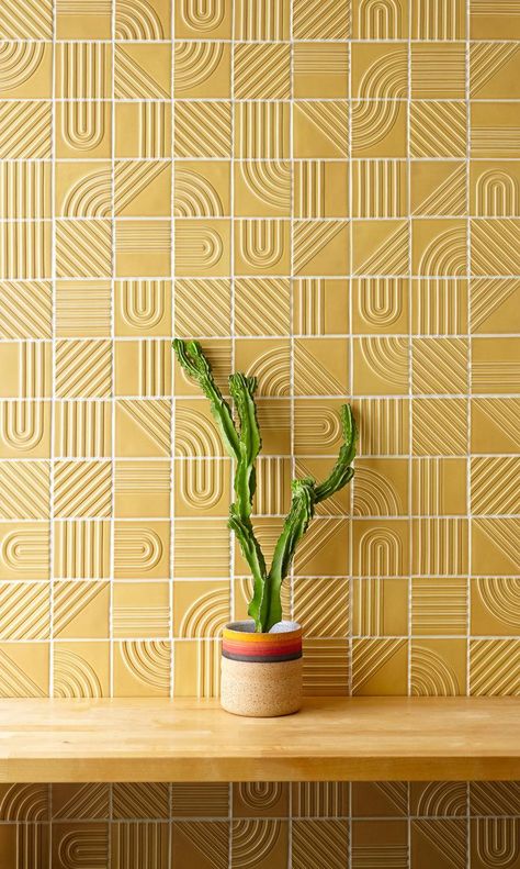 Geometric Tile Design, Tiles Vintage, Peel And Stick Tiles, Spanish Tiles, Tiles Ideas, Dimensional Shapes, Pattern Tiles, Colourful Tile, Modern Tiles