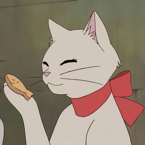 The Cat Returns, Studio Ghibli Characters, Gato Anime, Ghibli Artwork, Studio Ghibli Movies, Silly Cats Pictures, Studio Ghibli Art, Cat Icon, Ghibli Movies