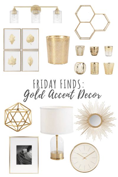 Gold Accents For Bedroom, White And Gold Bedroom Wall Decor, Office Decor Gold Accents, Gold Accent Office Decor, Gold Accent Apartment, Gold Accents In Bedroom, Decorating With Gold Accents, Gold Accent Home Decor, Gold Accent Office