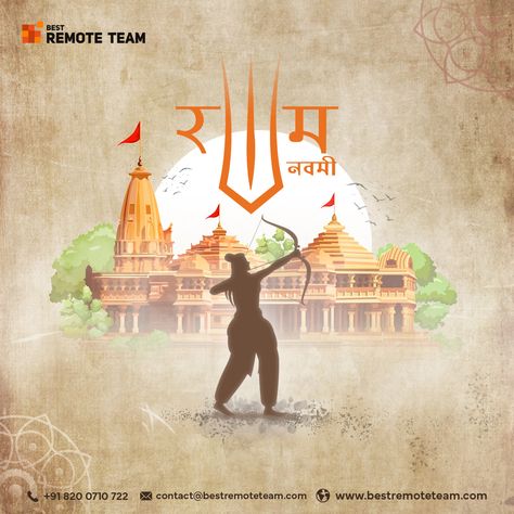 ram navami Ram Navami Images, Digital Marketing Facts, Rama Navami, Ram Navmi, Dental Posts, Happy Ram Navami, Engineers Day, Divine Blessings, Instagram Branding Design