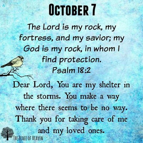 October 7 October Scripture, October Prayer, October Dates, October Blessings, October Images, Biblical Quotes Inspirational, October Quotes, October Daily, Scripture Prayers