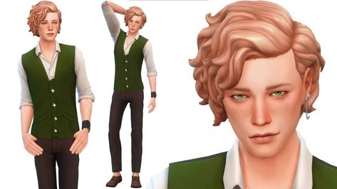 Sims Morgyn Ember Fanart, Ts4 Morgyn Ember, Sims 4 Morgyn Ember Makeover, Sims 4 Npc Makeover, Sims 4 Makeover, Sims Fanart, Sims4 Lookbook, Sims Lookbook, Play Sims 4