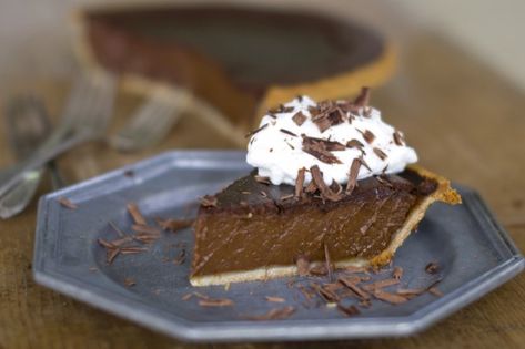 Midnight Pumpkin Pie | Recipes | stltoday.com Midnight Pumpkin, Chocolate Pumpkin Pie, Pumpkin Magic, Holiday Pies, Best Pie, Dessert Chocolate, Chocolate Pie, Pumpkin Butter, Easy Pie