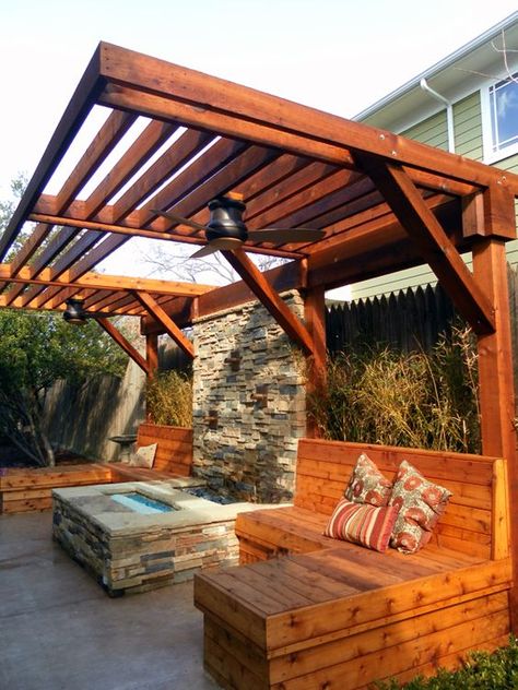 Cantilever Pergola, Small Pergola, Backyard Ideas For Small Yards, Cheap Pergola, Pergola Lighting, Modern Pergola, Pergola Design, Small Backyard Gardens, Pergola Canopy