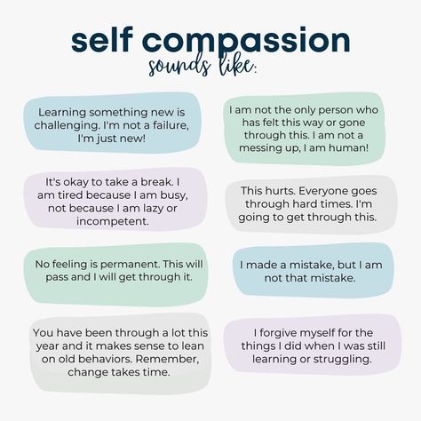 Compassion Fatigue, Mental Health Therapy, What Is Self, Journal Writing Prompts, Words Of Affirmation, Cognitive Behavioral Therapy, Behavioral Therapy, Mental And Emotional Health, Self Compassion