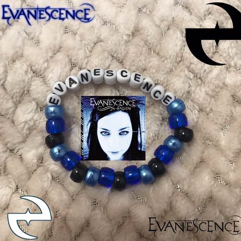 Bracket Bead Ideas, Music Kandi Bracelets, Pierce The Veil Kandi Bracelets, Rock Band Bracelets, Mcr Kandi Bracelets, Pierce The Veil Bracelet Ideas, Clay Bead Bracelet Ideas Emo, Emo Bead Bracelets, Emo Kandi Ideas