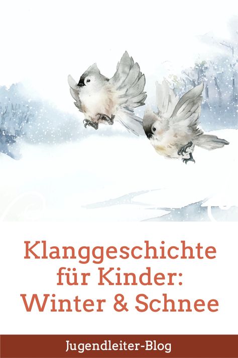 Klanggeschichte für Kinder: Winter & Schnee zum Vorlesen in der Kita, dem Kindergarten, im Kindergottesdienst oder der Kindergruppe Winter Kita, Leo Lionni, Winter Kindergarten, Winter Schnee, 4 Kids, Baby Winter, Kindergarten Activities, Winter Time, Children Illustration