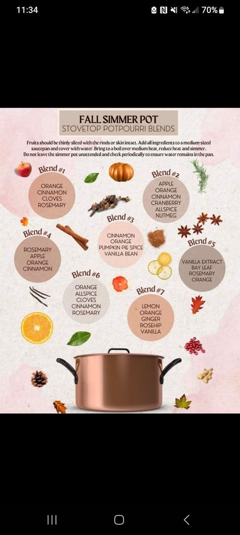 Fall Party Recipes, Make Your Home Smell Good, Home Smell Good, Fall Party Food, Home Smell, Pot Ideas, Pumpkin Pie Spice, Party Recipes, Fall Party