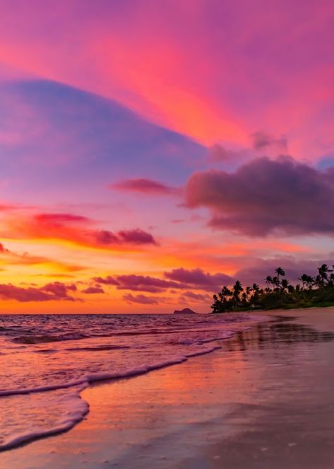 Tropical Island Beach Sunrise - Elements of Bliss Tropical Island Sunset, Tropical Sunset Aesthetic, Island Aesthetic Tropical, Tropical Island Wallpaper, Island Beach Aesthetic, Tropical Island Aesthetic, Tropical Beach Aesthetic, Sunrise Beach Aesthetic, Beach Sunrise Aesthetic