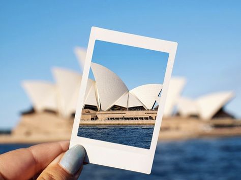 Sydney Opera House!  Australia  #Beach #Drone #Australia #Polaroid  | ✈︎ Follow us @UnexploredFootsteps Sydney Instagram Photos, Sydney Opera House Poses, Sydney Travel Guide, Sydney Opera House Photography, Polaroid Photography, Sydney Travel, Polaroid Photos, Australia Travel, Sydney