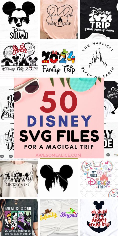 Toy Story Svg Free Files For Cricut, Disney 2024 Svg, Disney Girls Trip Shirts, Disney Girls Trip, Disney World Svg, Free Svg Fonts, Disneyland Logo, Svg Fonts, Disney Logo