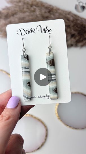 12K views · 6.7K reactions | It’s here! The Coastal Vibes collection is available in my Etsy shop. I hope you love the options as much as I loved making them 🥰 all clay earrings are made with titanium which is one of the most hypoallergenic jewelry options for your skin.   #2024clayearrings #2024fashion #momstyle #momlife #singlelady #womenover30 | @doxievibe | Handmade Clay Earrings… with my dog nearby | Mark Ambor · Belong Together Handmade Clay Earrings, Coastal Vibes, Hypoallergenic Jewelry, Polymer Clay Projects, Handmade Clay, Clay Projects, Single Women, Mom Style, Polymer Clay Jewelry