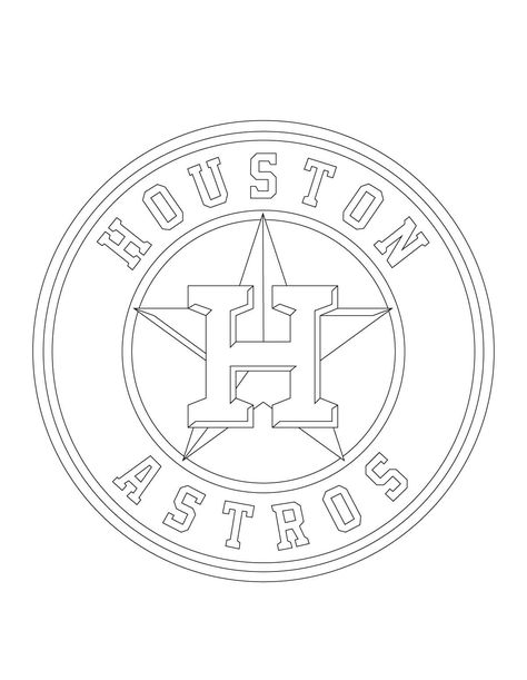 houston astros coloring pages, the image u can find from Sports Coloring Pages topics #coloring #coloringpages #printable Baseball Coloring Pages, Cuttable Designs, Sports Coloring Pages, Houston Art, Houston Astros Baseball, Astros Baseball, Color Sheets, Baseball Stuff, Mlb Logos