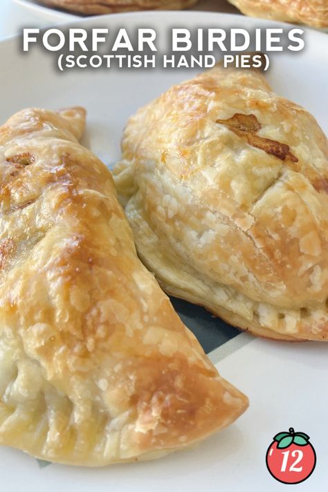 Forfar Bridies (Scottish Hand Pies) | 12 Tomatoes Aussie Pies Recipe, English Hand Pies, Scottish Hand Pies, Forfar Bridie Recipe 12 Tomatoes, Forfar Bridie Recipe, Unusual Pies, Scottish Food Recipes, Scottish Meat Pie Recipe, Meat Hand Pies