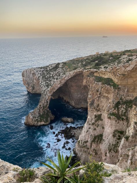 #bluegrotto #malta #sunset Malta Sunset, Blue Grotto, Photo Dump, Malta, Travel, Blue