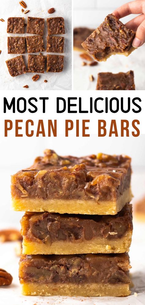 Thanksgiving Desserts Vegan, Vegan Pecan Pie Bars, Caramel Pie Recipe, Non Dairy Desserts, Vegan Thanksgiving Dessert, Vegan Bars, Homemade Pecan Pie, Vegan Shortbread, Vegan Pecan Pie