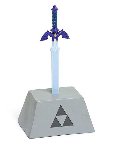 Legend of Zelda Master Sword Letter Opener Legend Of Zelda Merchandise, Zelda Birthday, Hand Of The King, Gaming Merchandise, Geek Games, Nerd Gifts, Think Geek, Letter Opener, Unique Collectibles