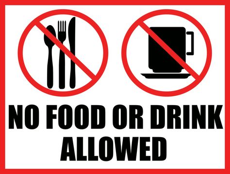 No+Food+or+Drink+Sign No Food Or Drink, Water Meme, Water Quotes, Clip Art Library, Water Aesthetic, Jewish Culture, Electronics Mini Projects, Easy Diets, Printable Pictures