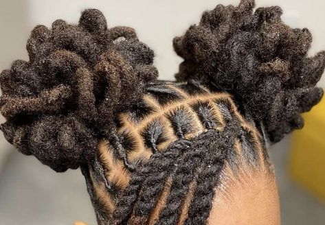 Dreadlock Hairstyles For Birthday, Loc Styles Low Ponytail, Loc Pedal Hairstyles, Dread Bun Styles Women, Dread Locks Hairstyles, Half Up Half Down Dread Styles, Kids Dreadlocks Styles, Lock Styles For Women Dreadlocks, Dreadlocks Styles For Women Black