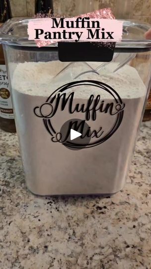 How To Make Store Bought Muffin Mix Better, The Craftologist, Homemade Muffin Mix, Muffin Mix Recipe, Pantry Stock, Baking Mix Recipes, Homemade Dry Mixes, Homemade Seasoning, Dry Mixes