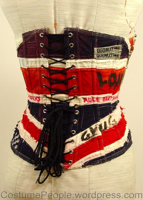 Punk Union Jack Corset My Motivation, That's Me, Marlon Brando, Punk Outfits, Great Job, Textiles Fashion, Union Jack, Cute Fits, Punk Fashion