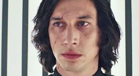 Kylo Ren Scar, Adam Deiver, Sith Makeup, Star Wars Makeup, Adam Drive, Kylo Rey, Kylo Ren And Rey, Kylo Ren Adam Driver, Ben Solo