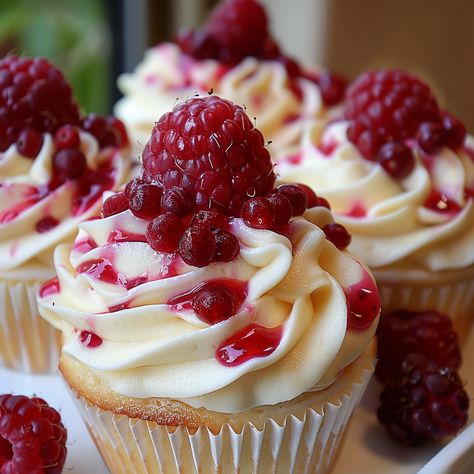 Raspberry Cheesecake Cupcakes Raspberry Cheesecake Cupcakes, Blueberry Cheesecake Cupcakes, Cheesecake Cupcake, Cheesecake Cupcakes Recipe, White Chocolate Shavings, Chocolate Raspberry Cheesecake, New Years Eve Food, Filled Cupcakes, How To Make Cheesecake