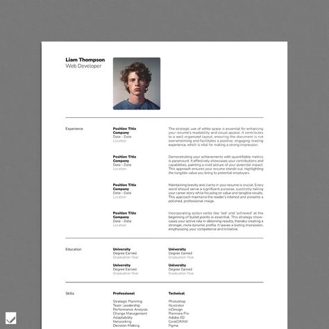 PRO VERSION - HireGradeResumes Elevate your professional image with our Swiss-inspired, elegant templates. Designed with influences from the Swiss Design Movement and International Typographic Style, they offer a perfect blend of modern minimalism and professional sophistication, ideal for creating outstanding resumes. Our templates cater to all career levels, from budding professionals to seasoned executives, adapting seamlessly to your unique professional journey. They are user-friendly and al Indesign Resume Template, International Typographic Style, Cv Inspiration, Modern Resume Design, Minimalist Resume Template, Minimal Resume, Minimalist Resume, Presentation Design Layout, Simple Resume Template