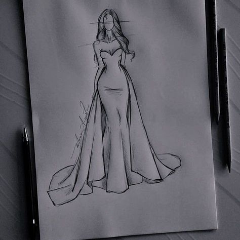 How To Draw Dresses Step By Step, Aesthetic Sketches, Step Parents, Sketch Eyes, Real Drawing, Y2k Drawings, Homemade Bookmarks, Fashion Illustration Collage, Pencil Sketch Images