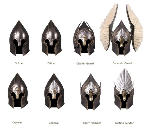 Ranks of the soldiers of Gondor #lotr Lord Of Rings, Types Of Armor, Lotr Art, Heroic Fantasy, Jrr Tolkien, Fantasy Armor, Armors, Armor Concept, Arte Fantasy