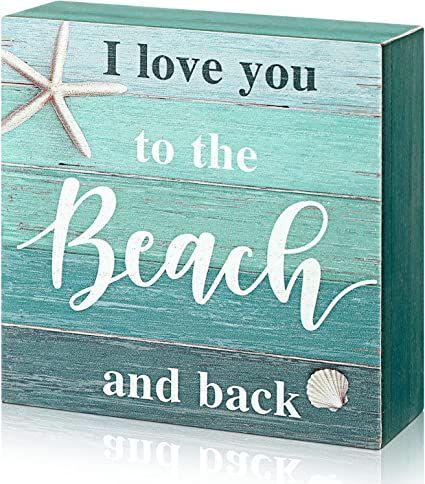 Beach Themed Bathroom Ideas, Strand Decor, Beach Sayings, Beach Signs Wooden, Beachfront Decor, House Shelves, Beach Bedroom Decor, Beach Theme Bathroom, Beach Wood