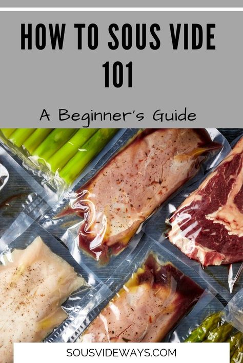 Sous Vide Recipes Beef, Sous Vide Cooking Times, Instant Pot Sous Vide, Recipes Instapot, Sous Vide Steak, Sous Vide Machine, Sous Vide Recipes, Sous Vide Cooking, Cooking Hacks