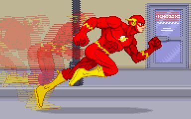 This would be a game i would absolutely be obsessed with Dc The Flash, Drawing Superheroes, Flash Animation, Motion Wallpapers, Dc Comics Wallpaper, 8bit Art, Univers Dc, Cool Pixel Art, Flash Gordon