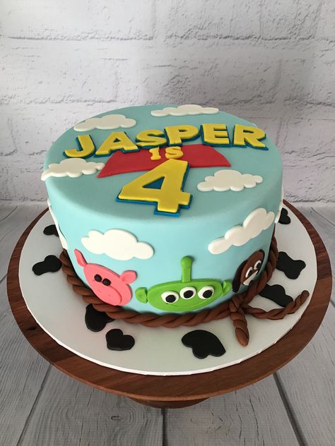 Tou Story Birthday Cake Ideas, Toy Story Cake One Tier, 1 Tier Toy Story Cake, Toy Story Smash Cake 2nd Birthday, Toy Story Two Infinity And Beyond Cake, Toy Story Birthday Cake Buttercream, Toy Story Second Birthday Cake, Small Toy Story Cake, You Story Cake