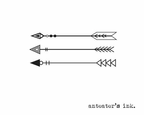 Arrow 3 Arrow Tattoo, Meaning Of Arrow Tattoo, Tattoo Arrow, Small Arrow Tattoos, Tattoo Son, Arrow Tattoo Design, Triangle Tattoos, Bow Tattoo, Geniale Tattoos