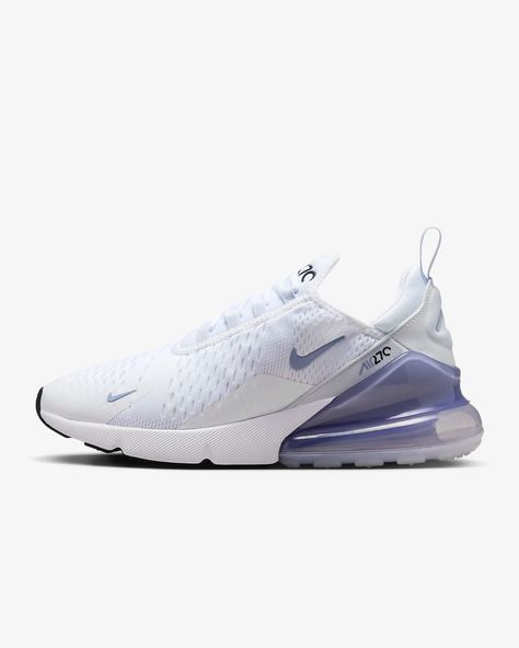 Nike Air Max 270 Women's Shoes. Nike.com 270 Air Max Shoes Outfit, Air 270 Nike, Nike Air Max 270 Women Outfit, 270 Air Max Shoes, 270 Nike Shoes, Nike Air Max 270 Women, Nike Air Max 270 White, Nike Athletic Shoes, Air 270