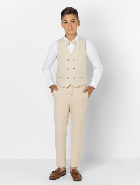 Beige Waistcoat, Waistcoat Suit, Suits Harvey, Waistcoat Outfit, Wedding Outfit For Boys, Beige Suits, Beige Wedding