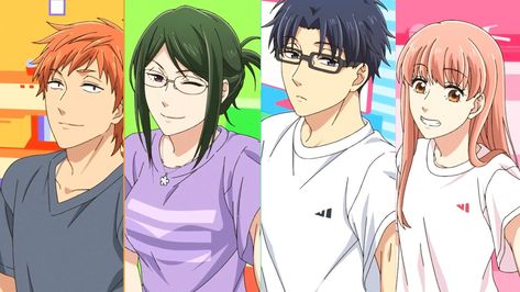 wotaku ni koi wa muzukashii Wotakoi Wallpaper, Otaku Wallpaper, Anime Komedi, Wotakoi Love Is Hard For Otaku, Love Is Hard, Romance Comedy, Manga Couple, Chibi Girl, Cartoons Love