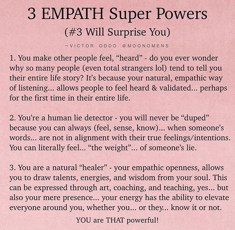 So true!! I am a powerful Empath Empath Quotes, People Facts, Moon Omens, Empath Traits, Healthy Calories, Empath Abilities, Empathy Quotes, Audubon Prints, Mental Fortitude