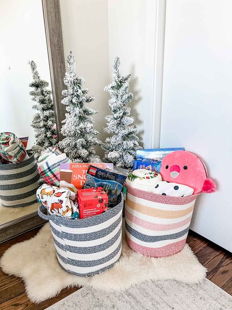 Kids Gift Baskets For Christmas, Kids Christmas Gift Baskets, Christmas Basket Ideas For Kids, Kids Xmas Gift Ideas, Christmas Basket Gift Ideas Kids, Kid Gift Basket Ideas, Christmas Basket For Kids, Kids Christmas Basket Ideas, Christmas Gift Basket Ideas For Kids